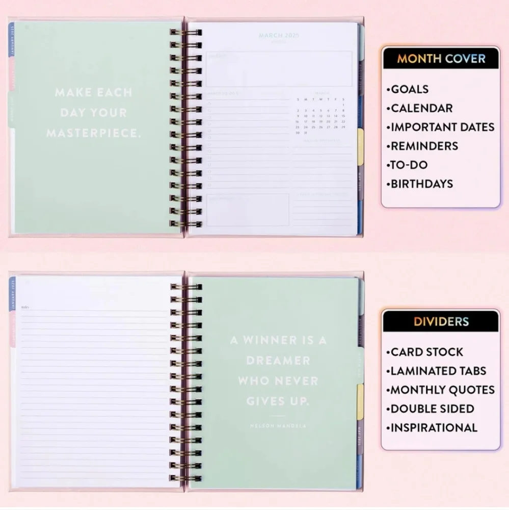 💕NEW 18 Month 2025-2026 Planner💕